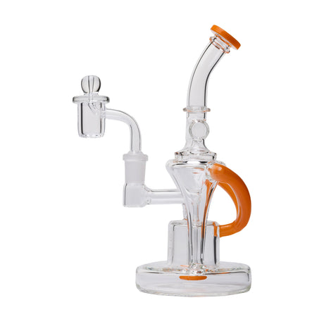 Human Grade Dualing Recycler Dab Rig