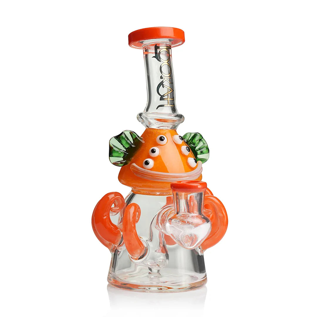 Lookah Glass 10" Mini Cute Six Eyes Clown Water Pipe