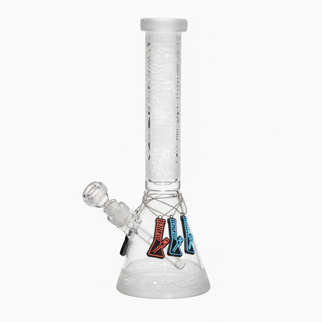 Circuitboard Blue Beaker Orbital