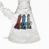 Circuitboard Blue Beaker Orbital