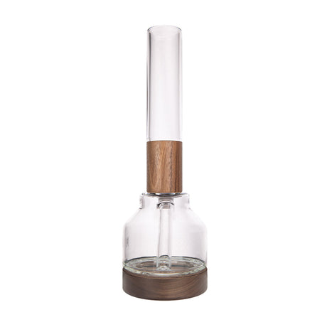MJ Arsenal Alpine Series Palisade Water Pipe with colored glass, front view on seamless white background