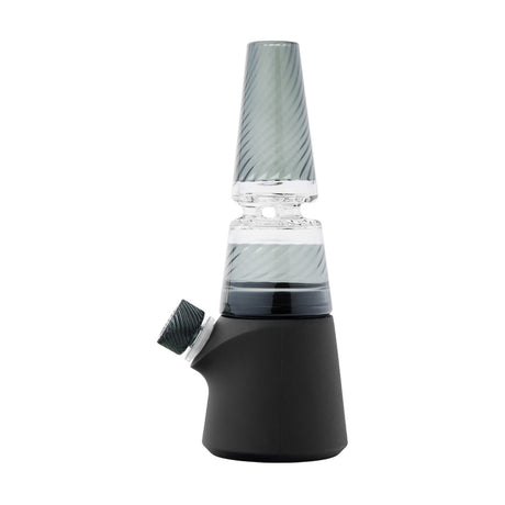 Softglass x Andy Roth Totem Glass Top for Bongs, Side View on Seamless White