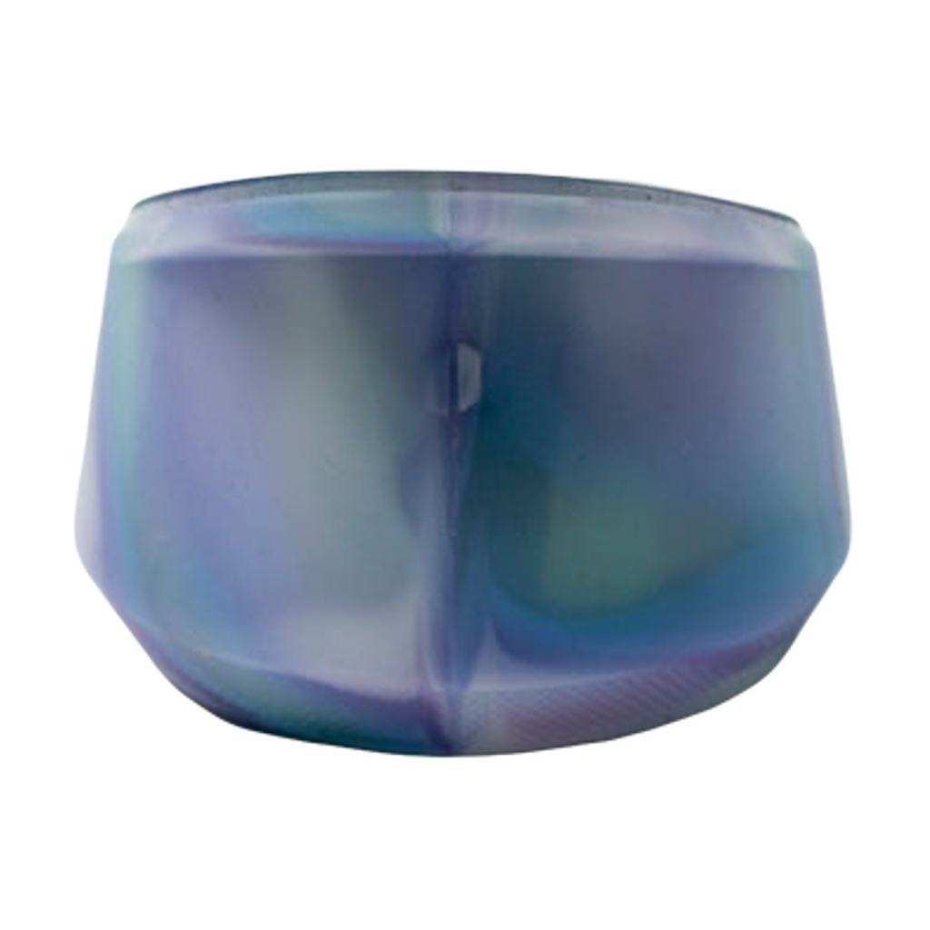 Empire Glassworks Penguin Puffco Peak Carb Cap, Novelty Borosilicate Glass, Front View
