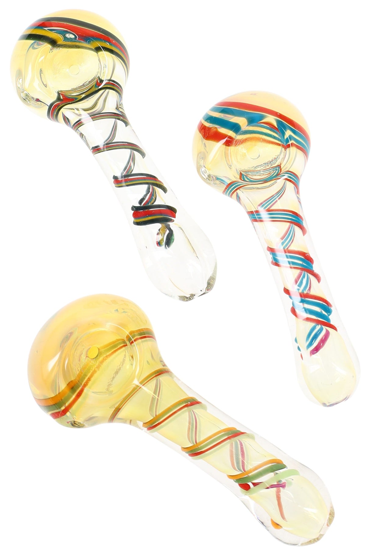 3.5″ Color-Changing Swirl Spoon Pipe