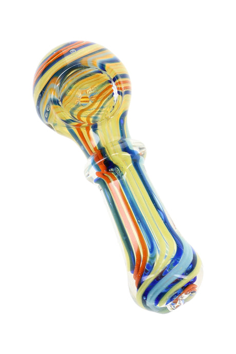Color-Changing Striped Spoon Pipe Ribbon Ring 4 inch