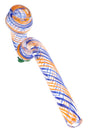 Swirl Ribbon Sherlock Glass Pipe Ribbon Wizard 8 inch