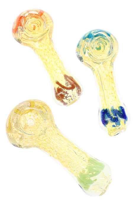 Fumed Color-Changing Spoon Pipe Pocket Glow 3 inch alternate view