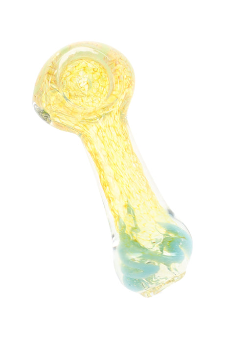 Fumed Color-Changing Spoon Pipe Pocket Glow 3 inch