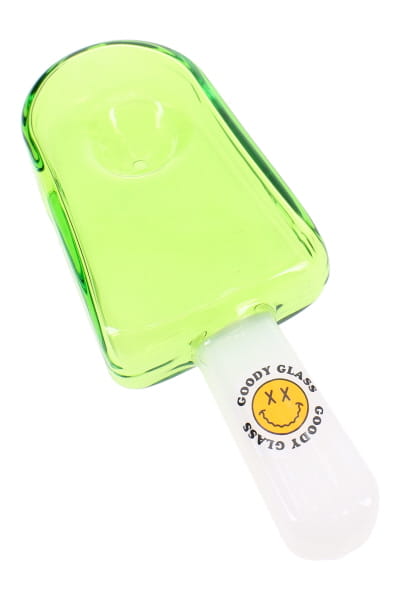 Goody Glass Popsicle Hand Pipe – 4.5″