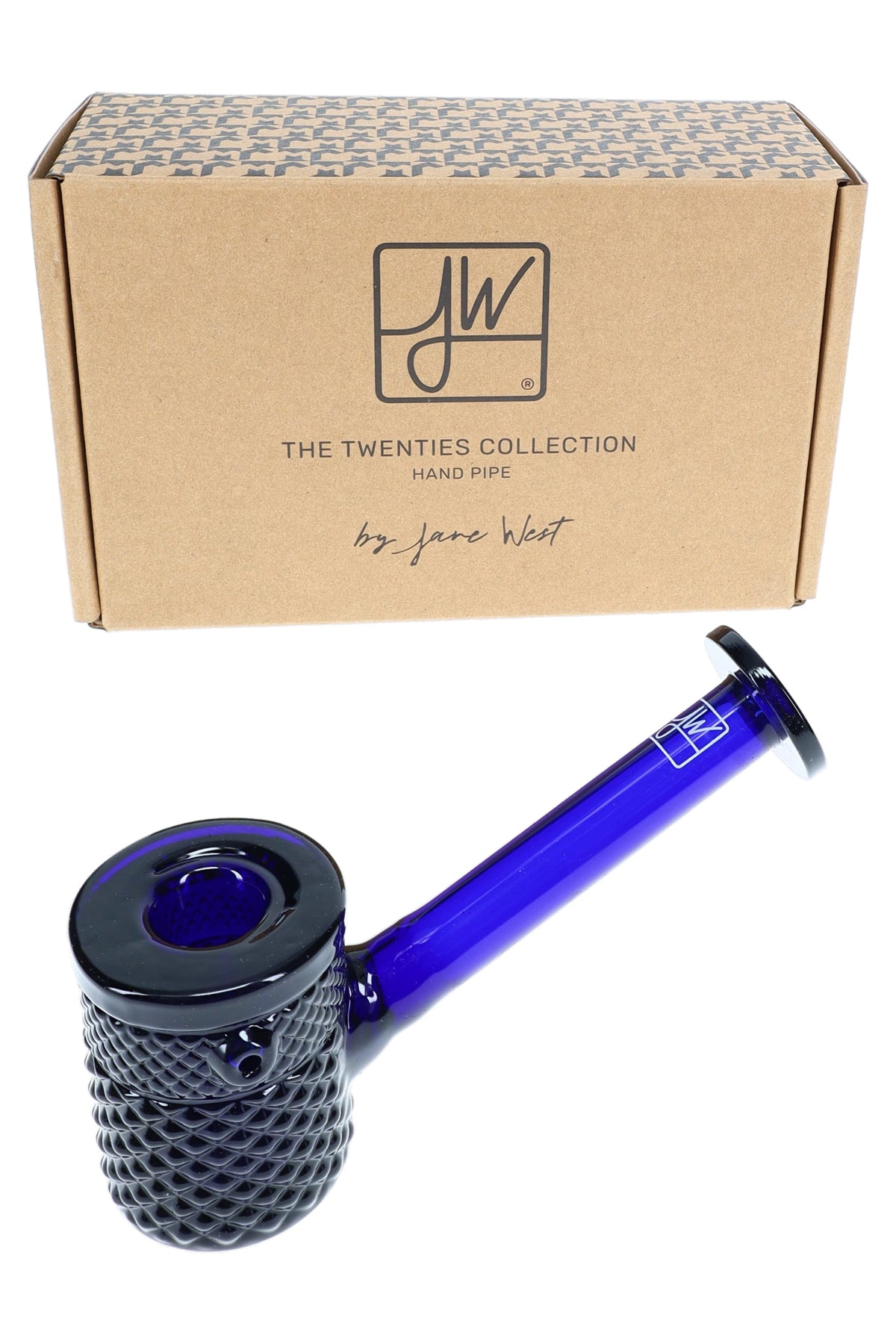 Jane West Twenties Collection 8.25" Glass Hand Pipe