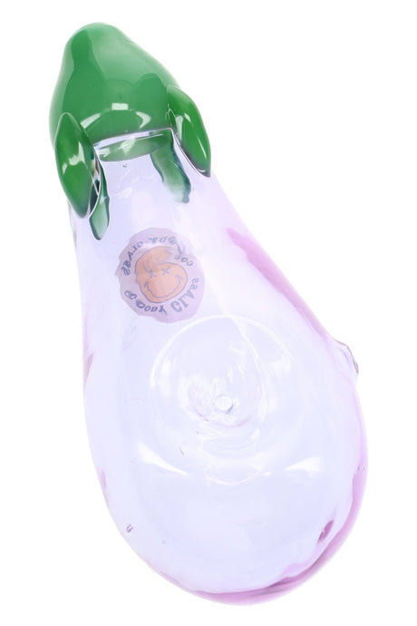 Goody Glass Eggplant Glass Hand Pipe