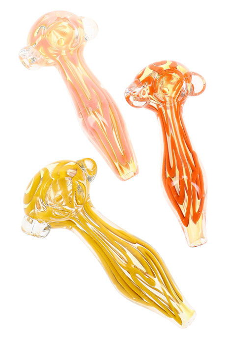 Color-Changing Squiggle Spoon Pipe Squiggle Spark 4 inch alternate view