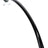 Long Colored Striped Glass Gandalf Pipe Wizard Wand 17 inch Black