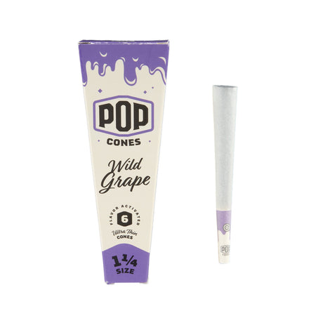 Pop Cones 1 ¼ Unbleached Cones - Tropical & Fruit Mix 24ct Display