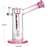 PILOT DIARY Hephaestus Compact Swing Arm Dab Rig w/ Propeller Perc - 6"