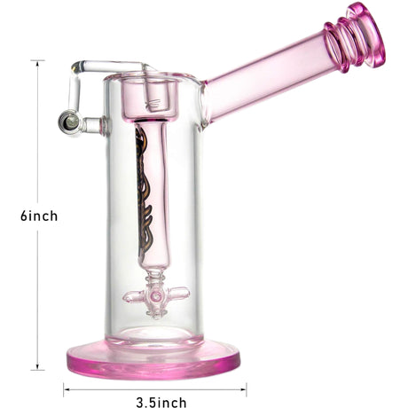PILOT DIARY Hephaestus Compact Swing Arm Dab Rig w/ Propeller Perc - 6"