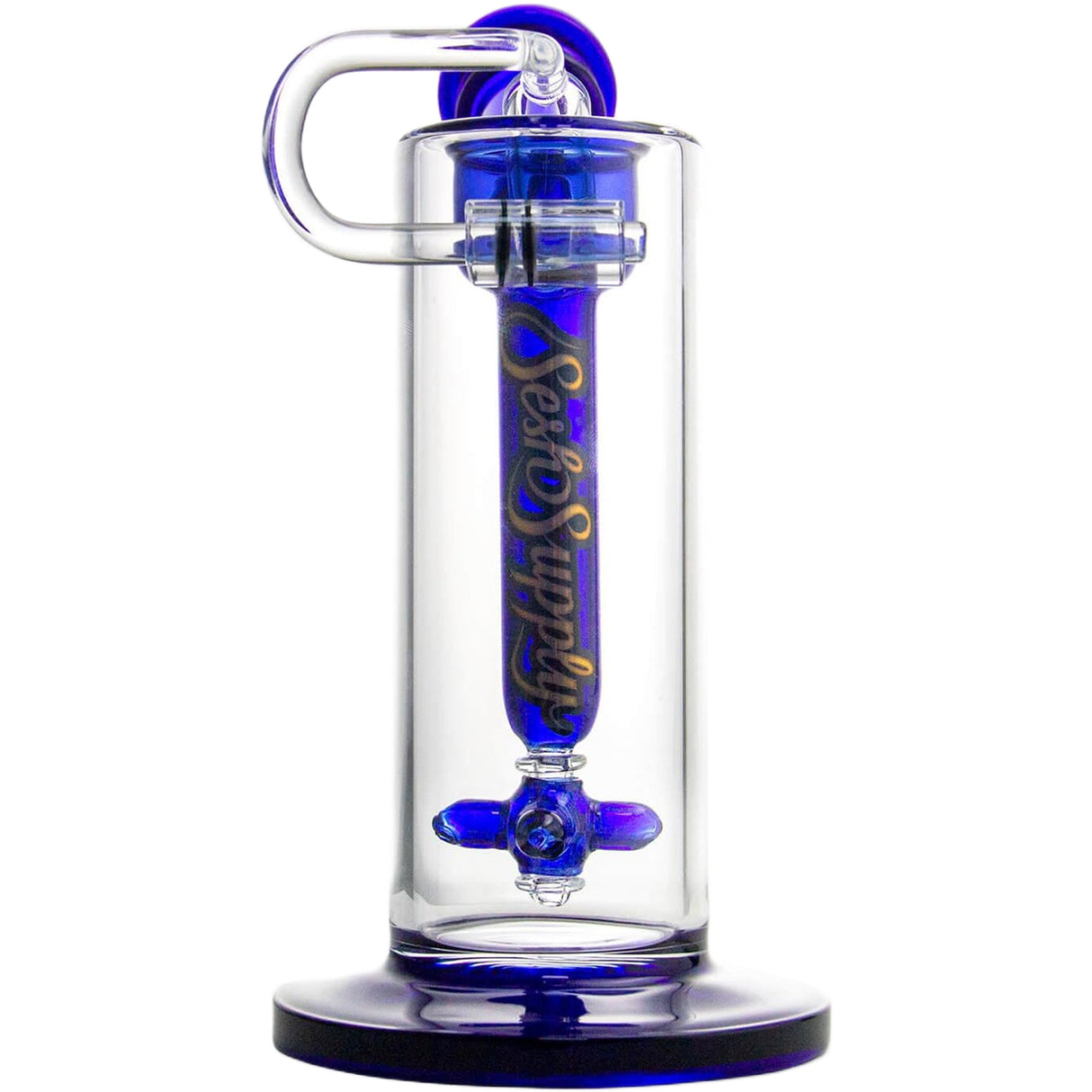 PILOT DIARY Hephaestus Compact Swing Arm Dab Rig w/ Propeller Perc - 6"