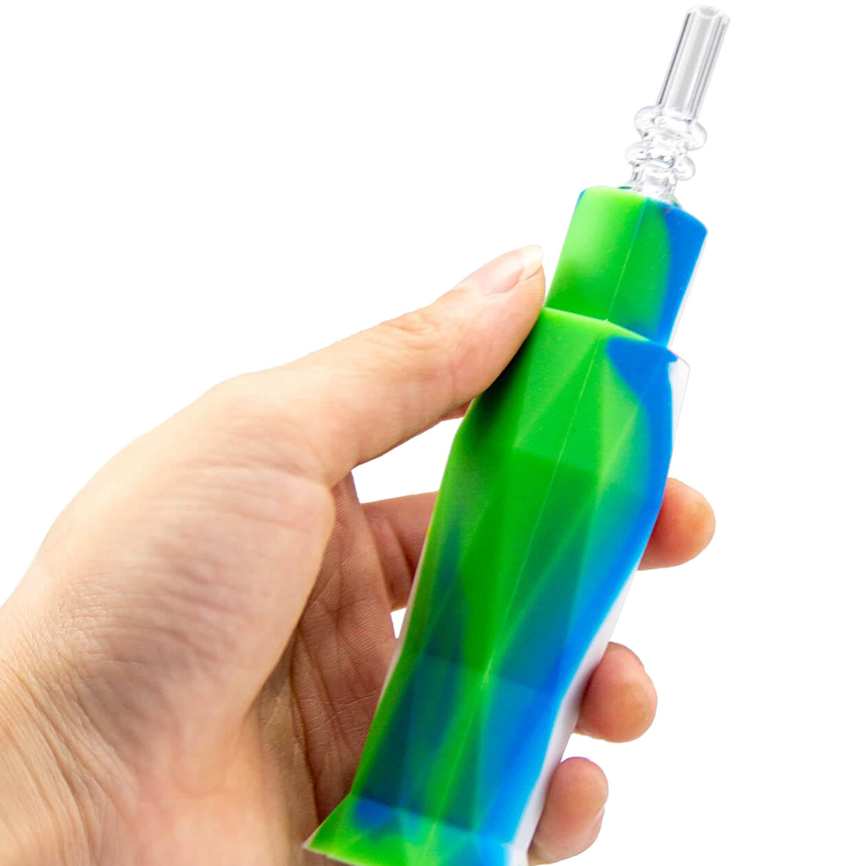 PILOT DIARY Portable Mini Nectar Collector Kit with Quartz & Titanium Nails - Multi-Color