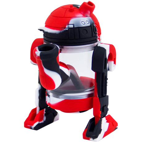 PILOT DIARY Silicone Robot Bubbler - Unbreakable, for Herbs & Concentrates