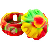 PILOT DIARY Vibrant Octopus 10ml Silicone Dab Container - Multicolor