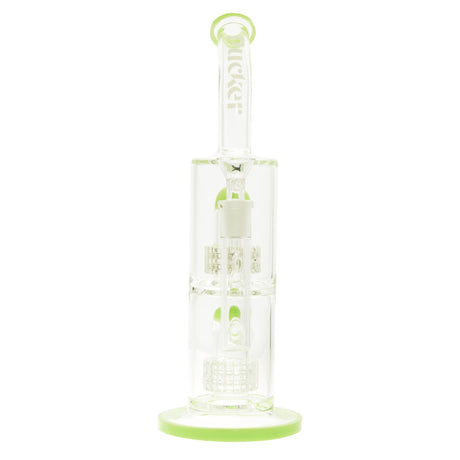 Pucker Nodule Double Matrix Perc Bong