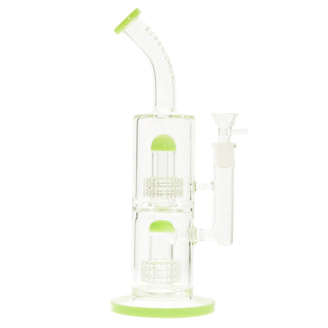 Pucker Nodule Double Matrix Perc Bong