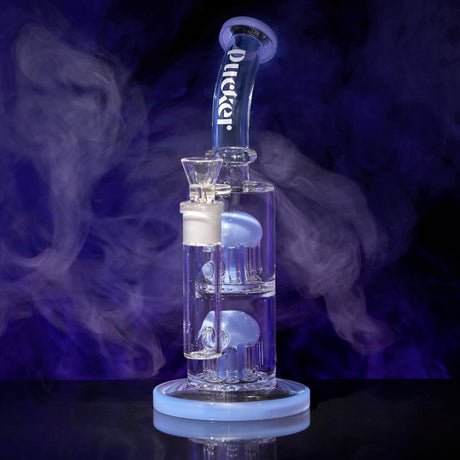 Pucker Hydrozoa Double Tree Perc Bong