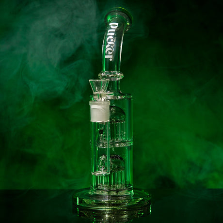 Pucker Hydrozoa Double Tree Perc Bong