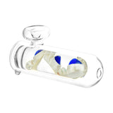 Floating Space Troup Glass Hand Pipe - 5.25"
