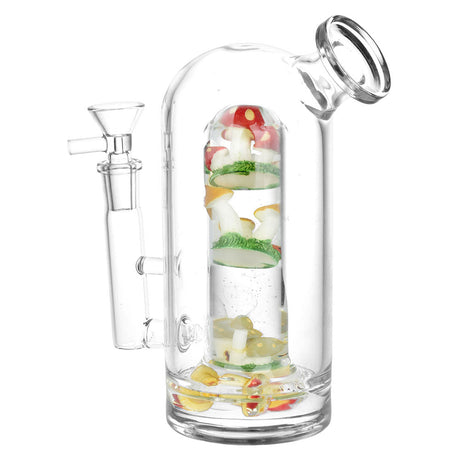 Fungi, Flora, & Fauna, Oh My! Glass Water Pipe - 7" / 14mm F