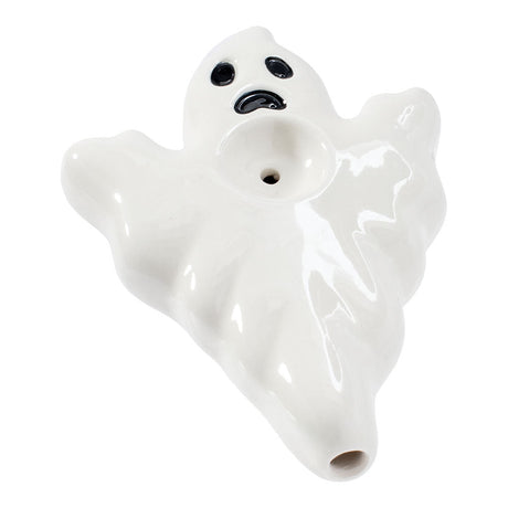 Wacky Bowlz Ghost Ceramic Hand Pipe - 4"