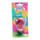 Wacky Bowlz Devil Ceramic Hand Pipe - Front View in Packaging