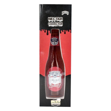 Dabtized Beer Burner Bubbler Dab Straw packaging front view resembling a beer bottle