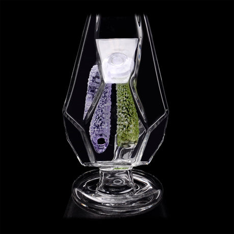 CaliBear Crystal Arch Puffco Peak Glass Attachment