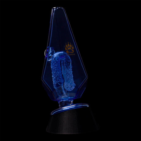 CaliBear Colored Glass Crystal Arch Puffco Peak Glass Attachment