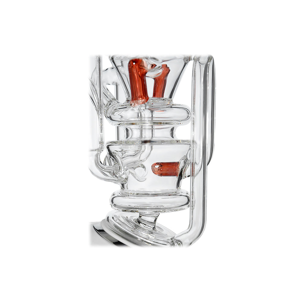 Cyclone Flow Recycler Glass Attachment For OG Peak and Peak Pro