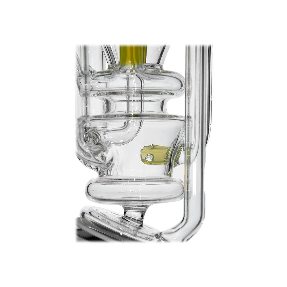 Cyclone Flow Recycler Glass Attachment For OG Peak and Peak Pro