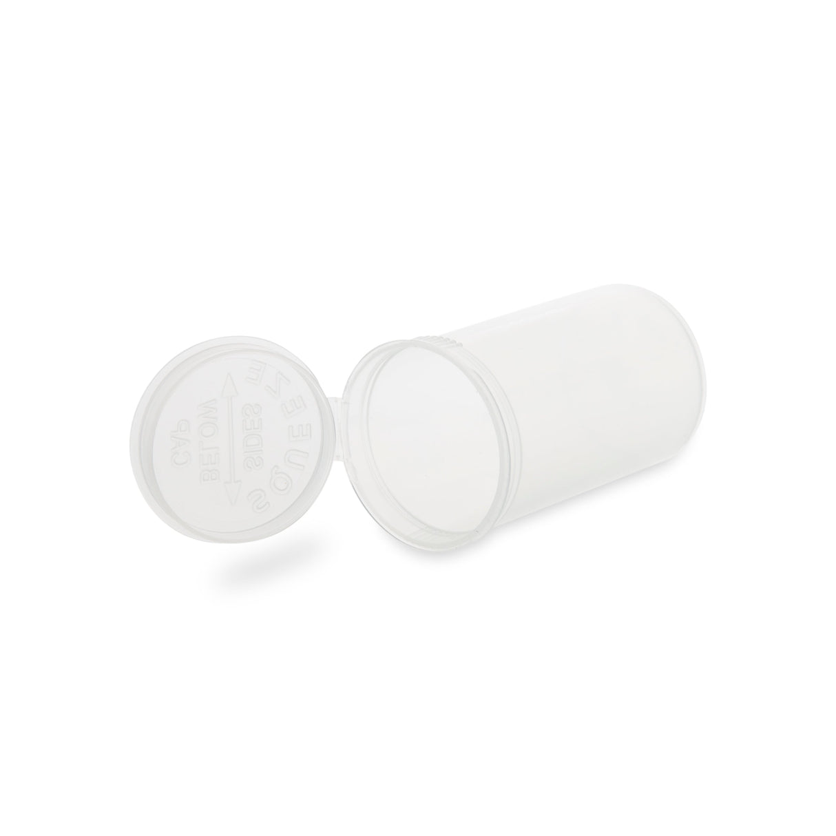 Loud Lock Pop Top Plastic Smell Proof Airtight Portable Packaging Storage Containers 19 Dram - 225ct