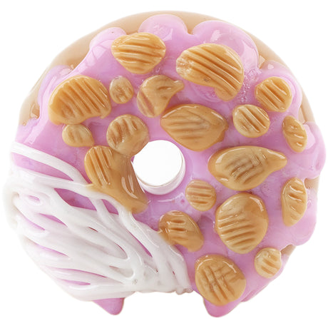 Pink Donut Bite Me Dry Pipe