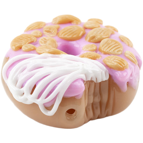 Pink Donut Bite Me Dry Pipe