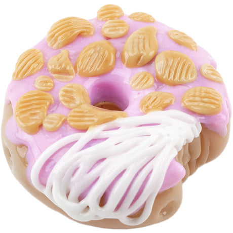 Pink Donut Bite Me Dry Pipe