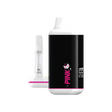 Pink Formula 510 Battery in discreet vape design with robust 1000mAh, front view on white background