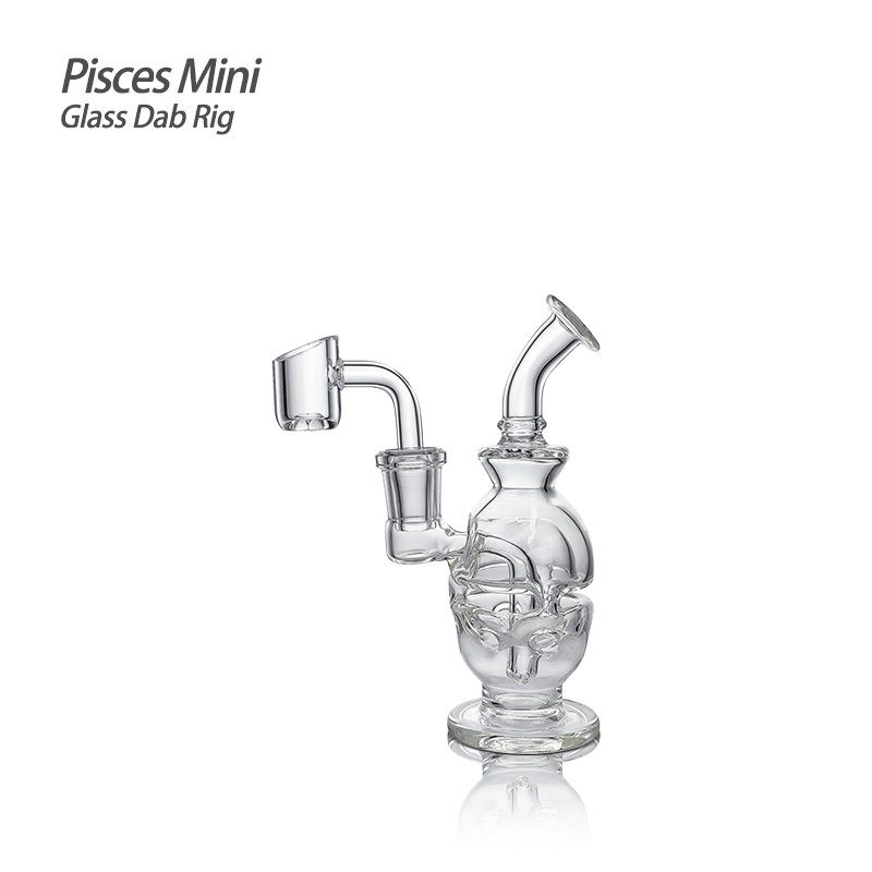 Waxmaid 5.27" Pisces Mini Glass Dab Rig