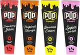 Pop Cones 1 ¼ Size 6pk Pre-Rolled Cones with Flavor Tip - Mixed Bundle 4PK