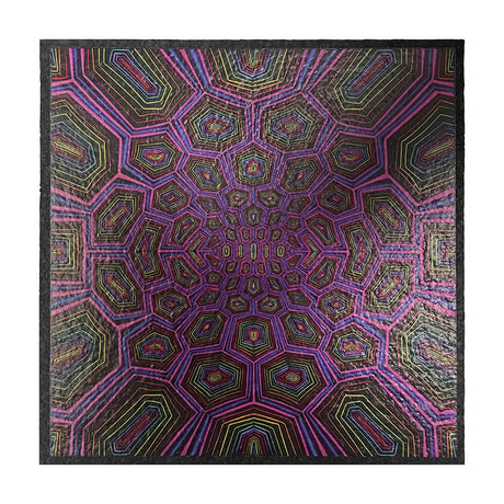 East Coasters 12" Dab Mat with Psilocin Art Submerged design, perfect for home decor