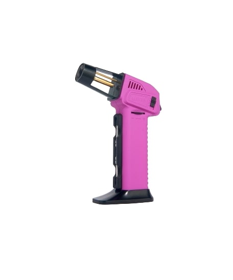 Maven Torch Volt 7" Purple Dab Torch with Safety Lock and Tool, Angled Side View