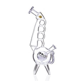 Lookah Glass 13" Cool Recycler Giraffe