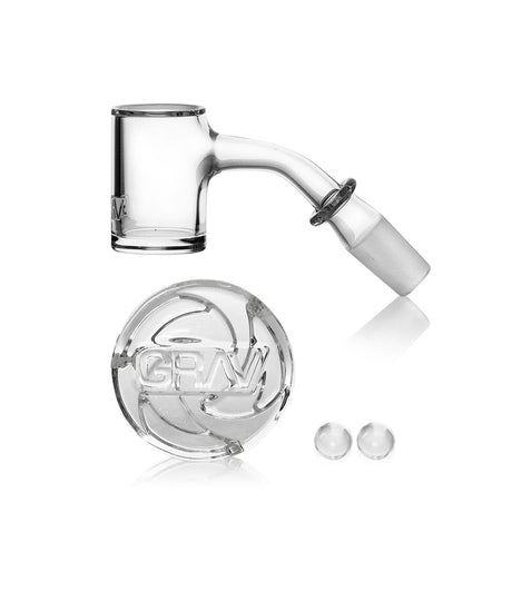 GRAV® 14mm 90° or 45° Seamless Quartz Banger Set