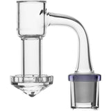 DANK BANGER Diamond Bottom Terp Slurper Quartz Banger With Pearls