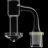 DANK BANGER Diamond Bottom Terp Slurper Quartz Banger With Pearls